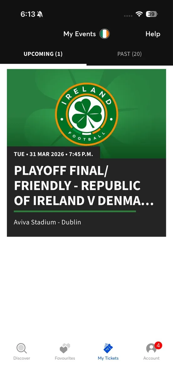 Ireland World Cup play off final