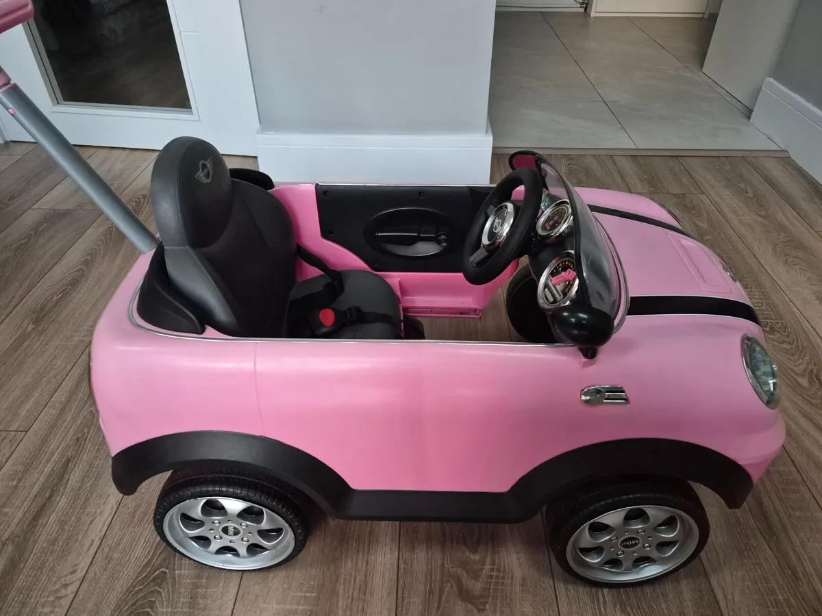 Toy Mini Cooper car - Image 1