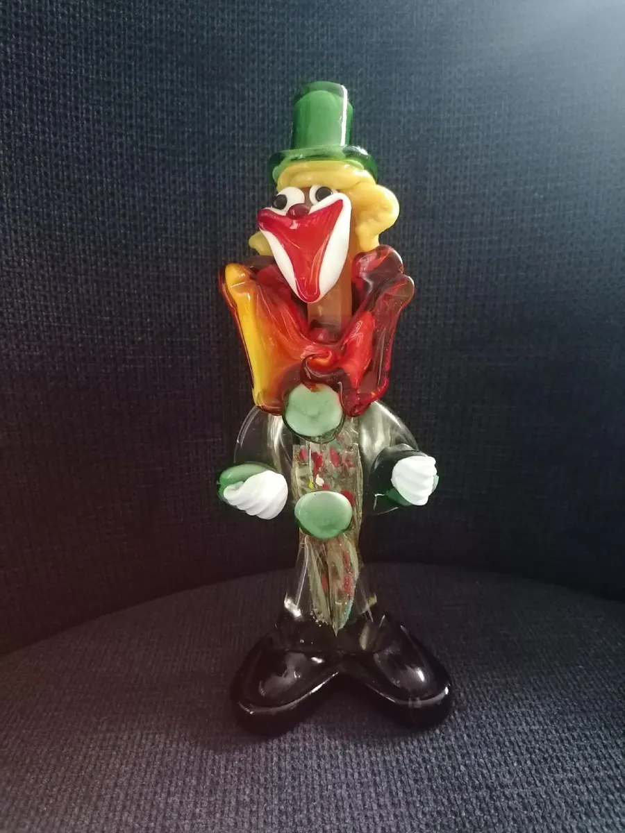 Vintage Murano Glass Clown - Image 2