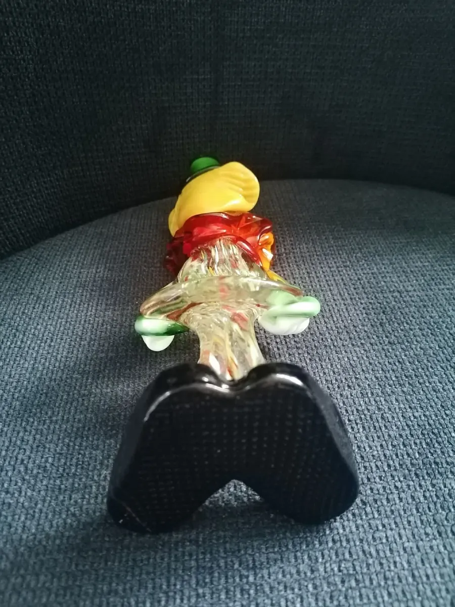 Vintage Murano Glass Clown - Image 3