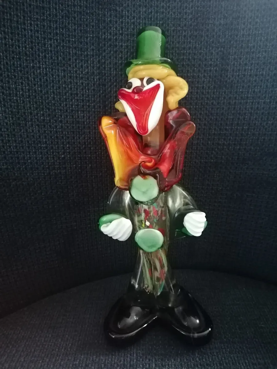 Vintage Murano Glass Clown - Image 4