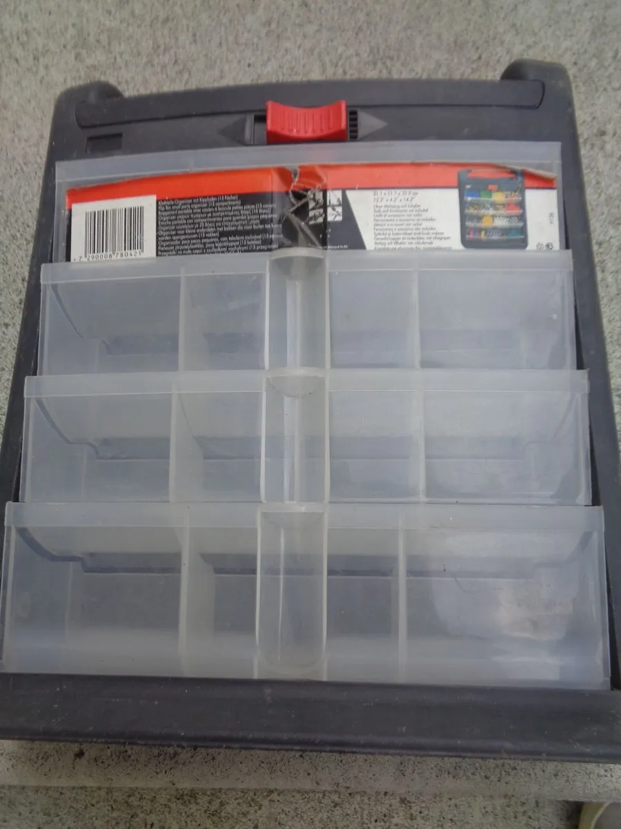 Flip Bin Small Parts Organizer for Sale - Image 3