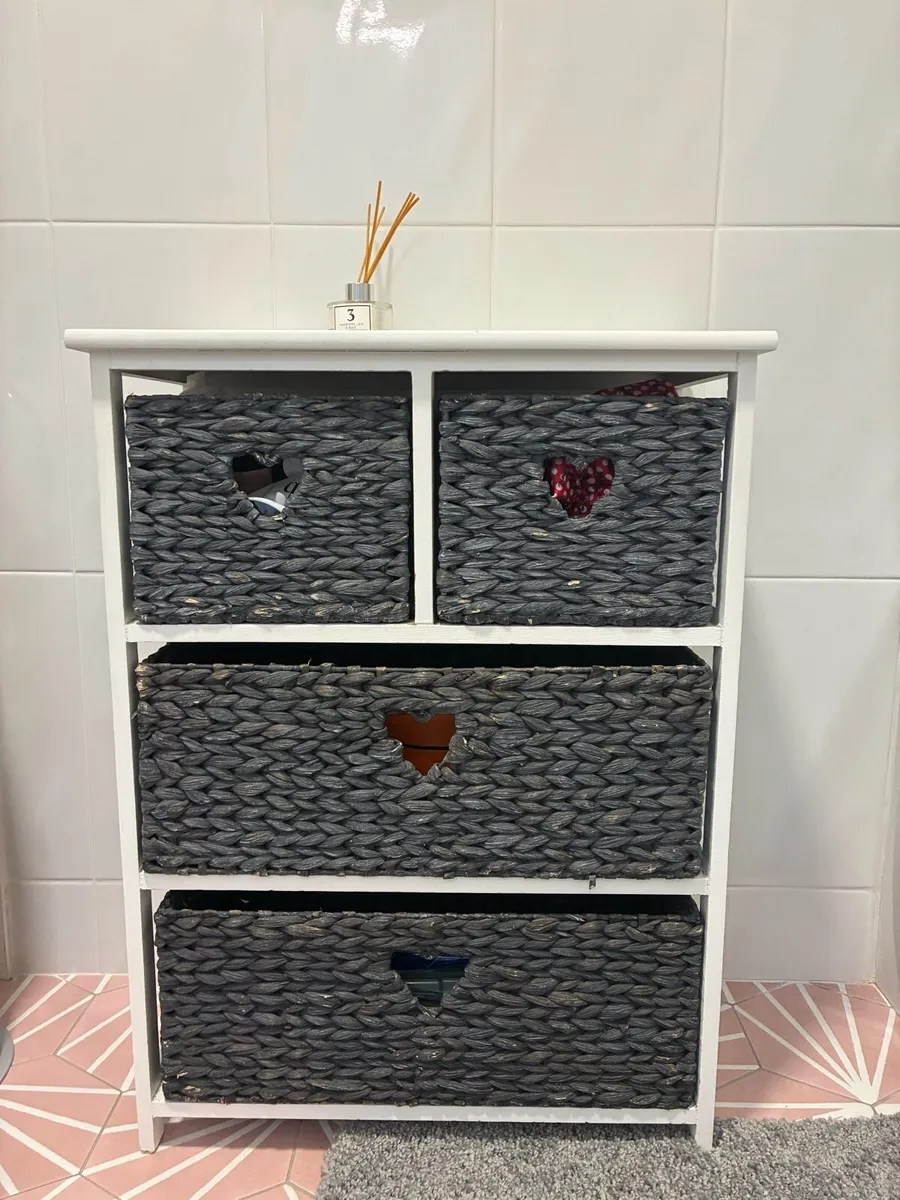 Heart basket drawer unit - Image 1