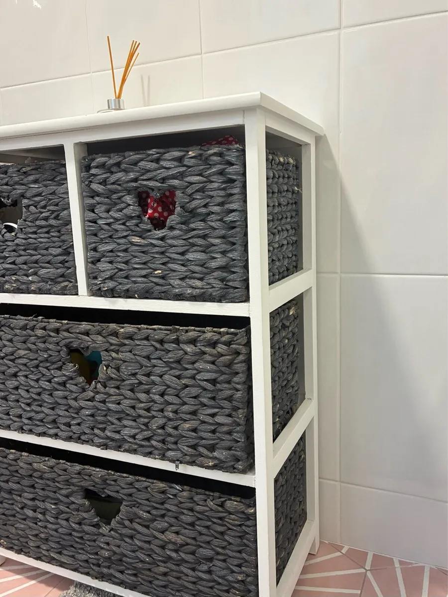 Heart basket drawer unit - Image 2