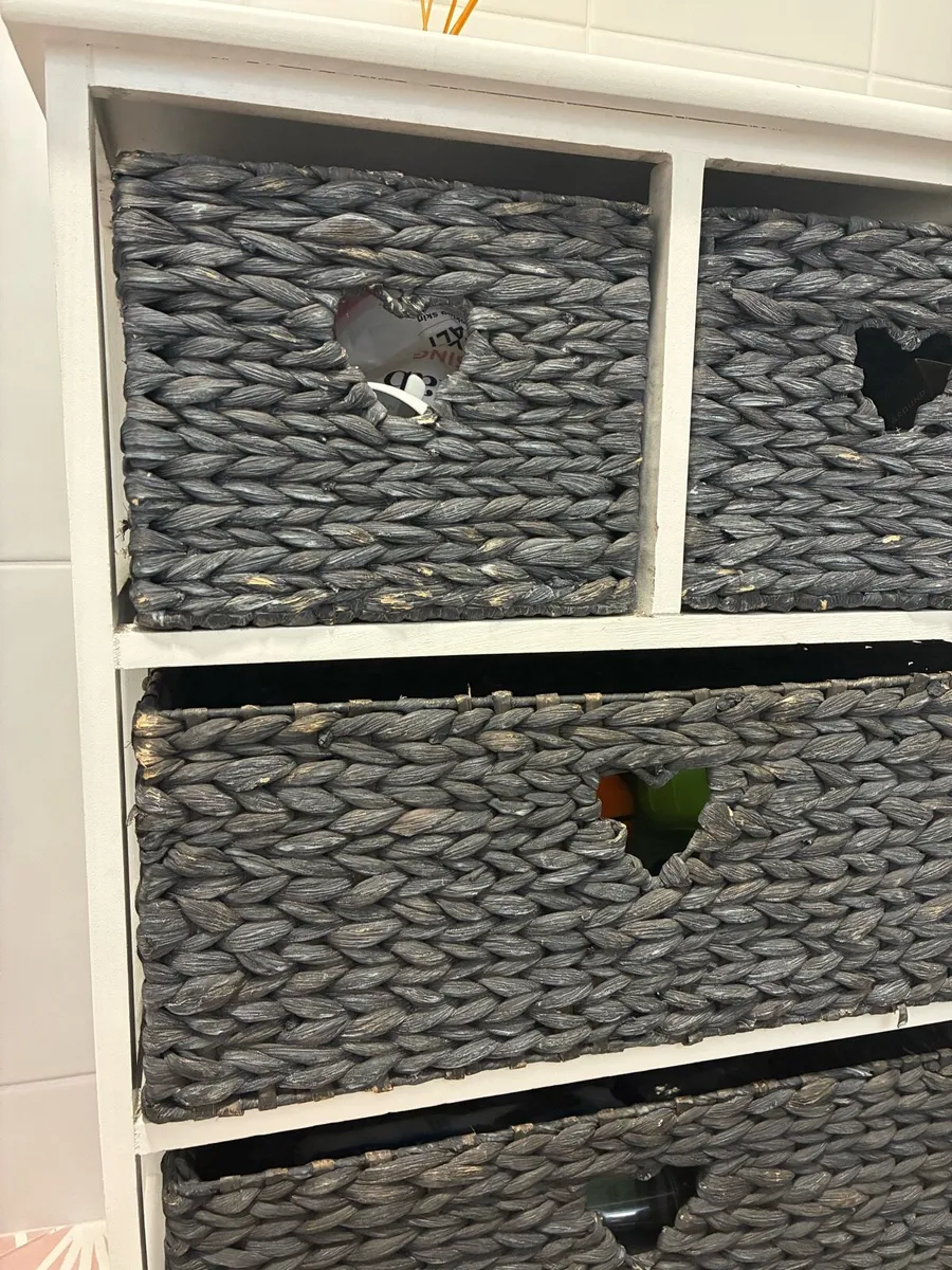 Heart basket drawer unit - Image 3