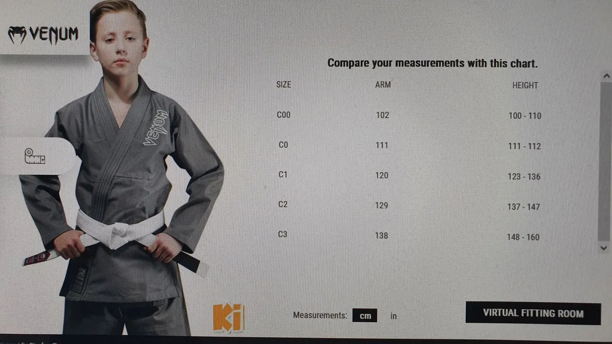 VENUM kids Martial Arts Kimono - Image 4