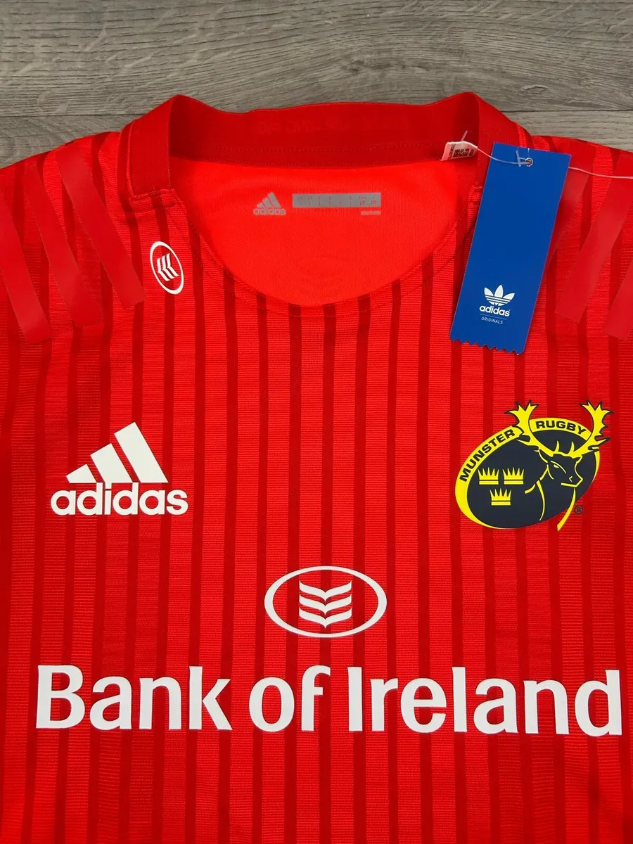NEW Adidas Munster Rugby Jersey Shirt Mens Large - Image 3