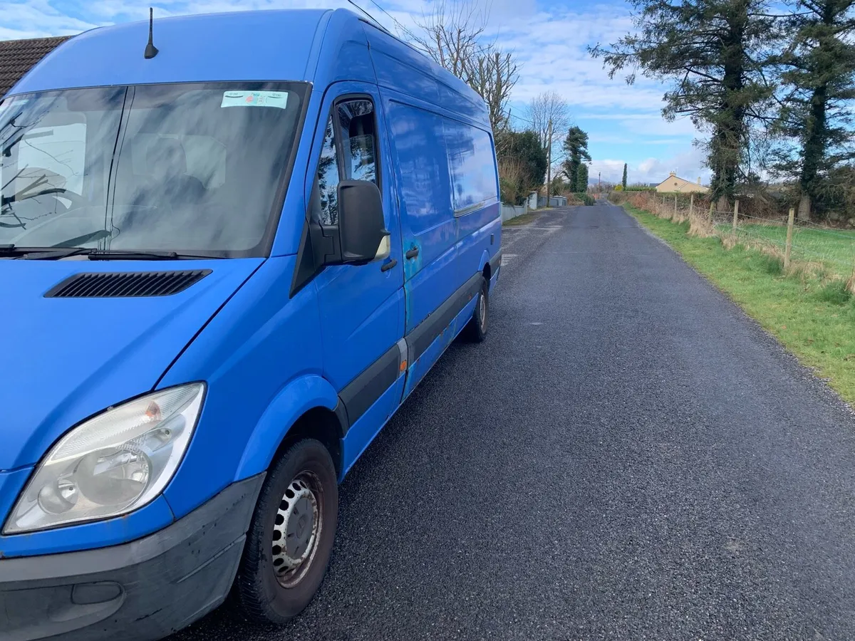 Mercedes Sprinter High Roof LWB - CVRT - Image 2