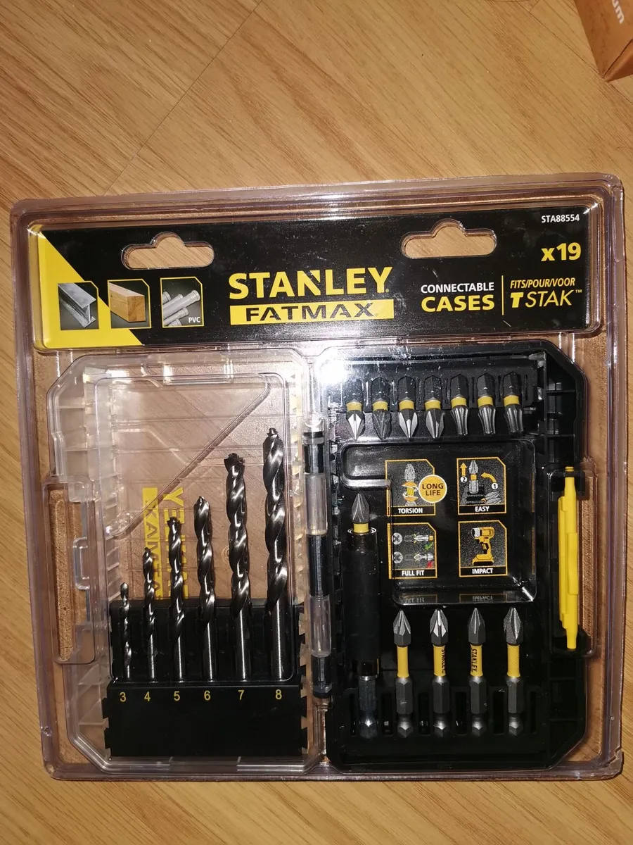 STANLEY FATMAX Screwdriver Drilling Bit Set - Image 2