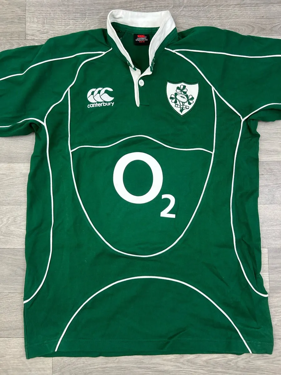 Vintage 2007 Canterbury Ireland Rugby Jersey M - Image 2