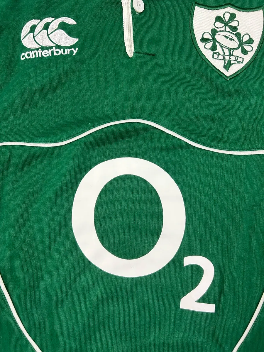 Vintage 2007 Canterbury Ireland Rugby Jersey M - Image 3