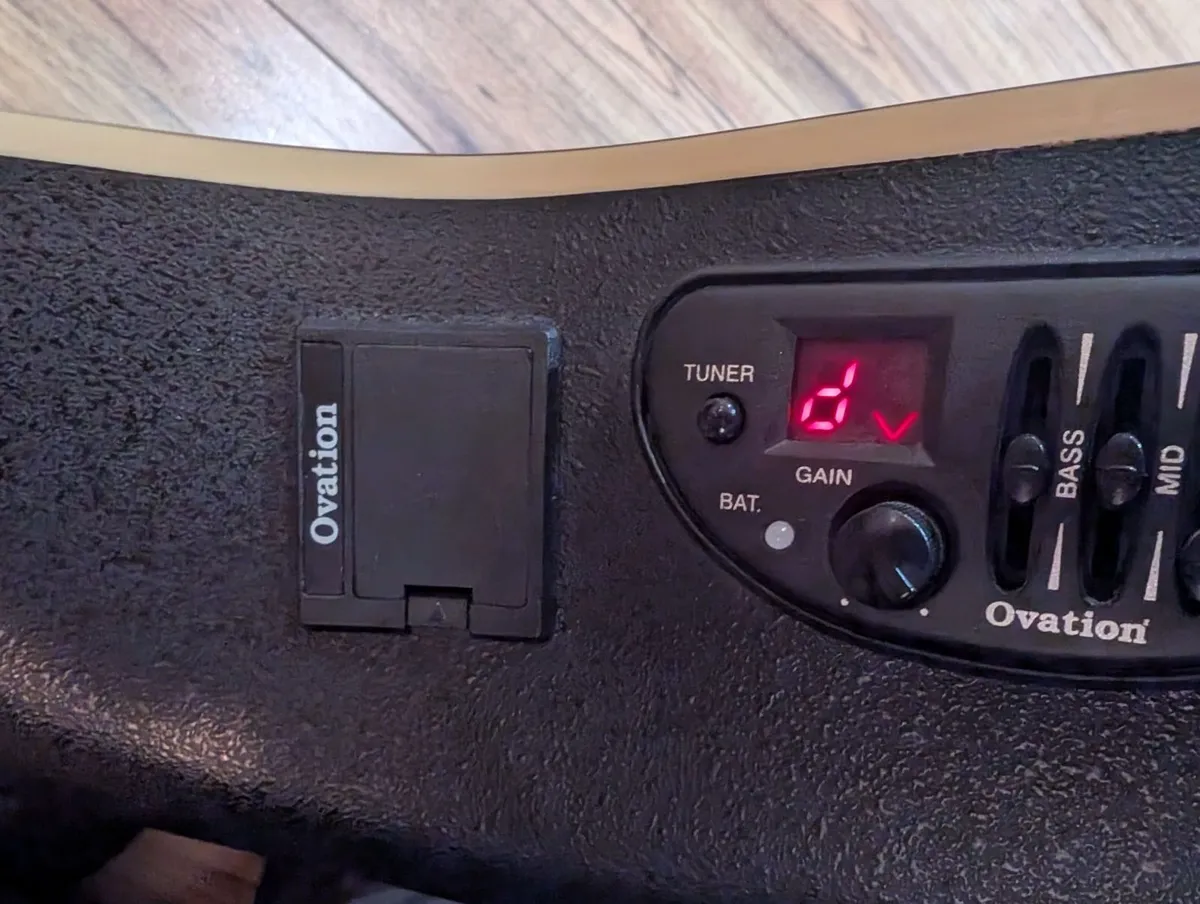 12 String Ovation Guitar - CC245 - Image 4