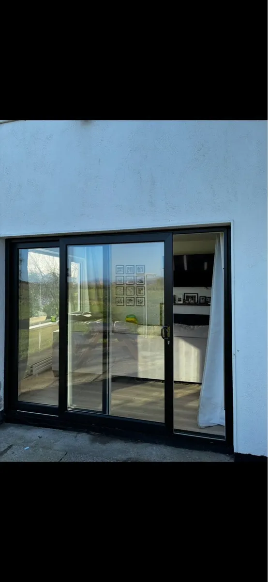 2 piece double glazed sliding door - Image 2