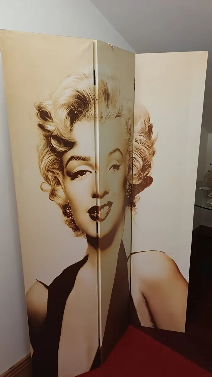 Mairlyn Monroe Dressing Screen  Great Cond - Image 4