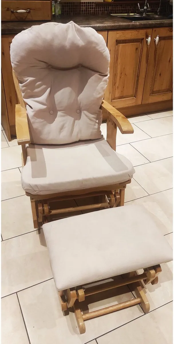 BabyLo Rocking chair and footstool