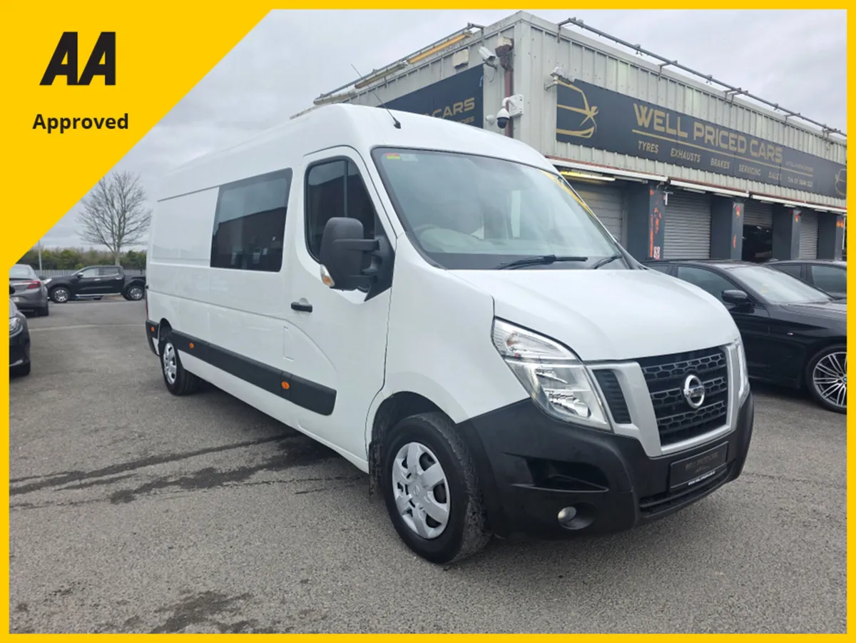 Nissan NV400 L3 H2 FWD 125 CREWCAB 6 SEATS - Image 1
