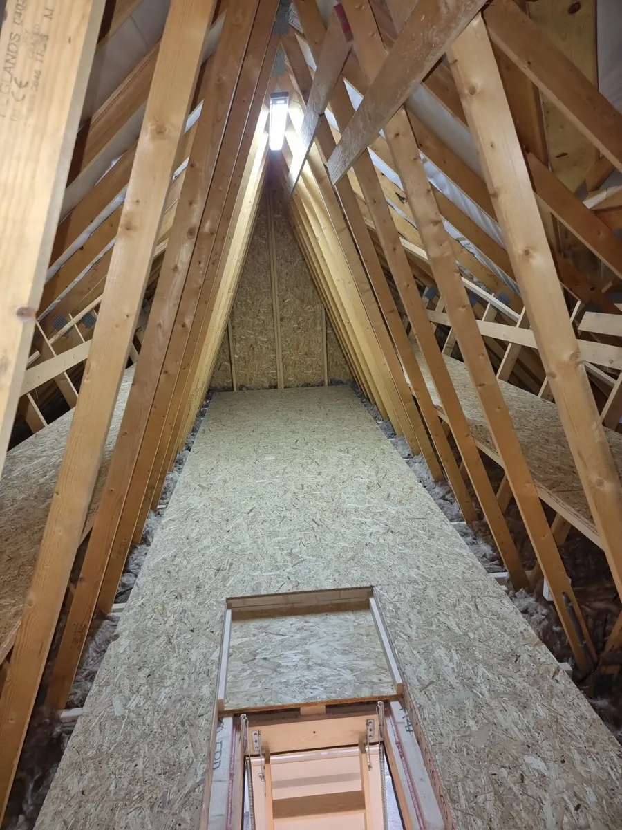 Attic insulation or attic flooring - Image 4