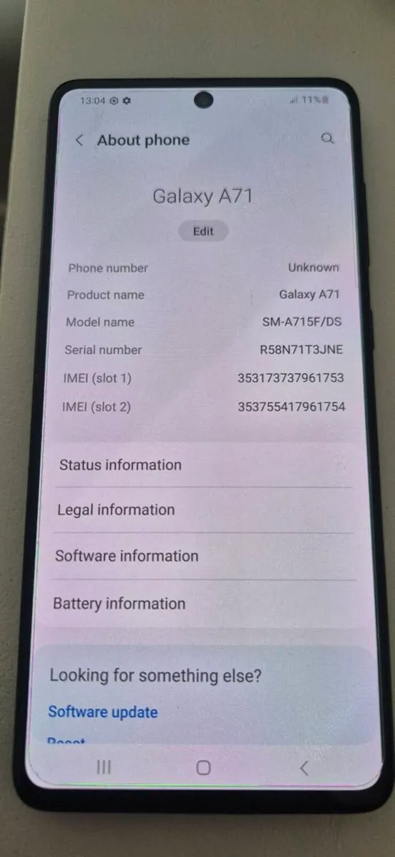 Samsung Galaxy A71 - Image 3