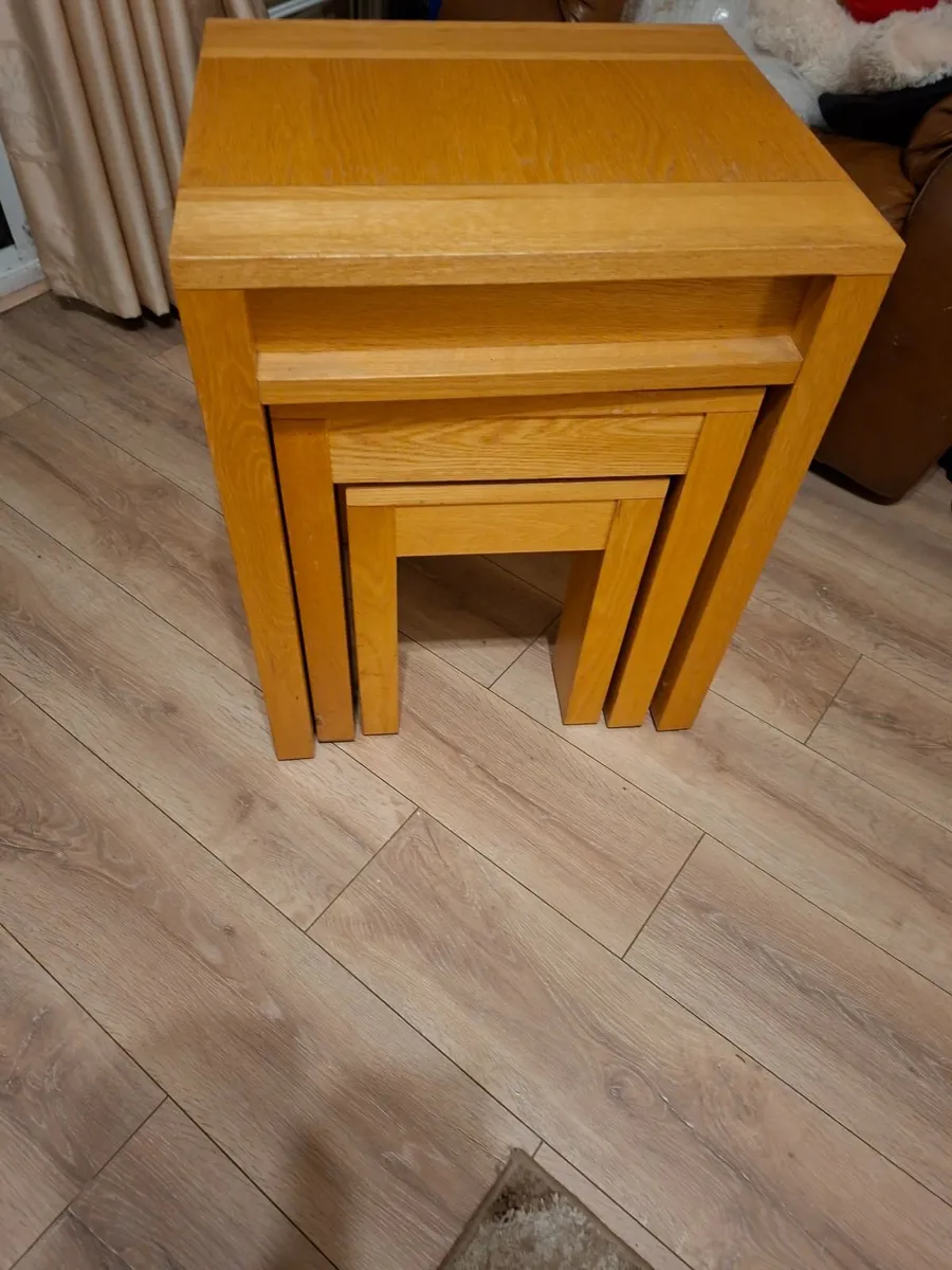Nest of side tables x3 - Image 2
