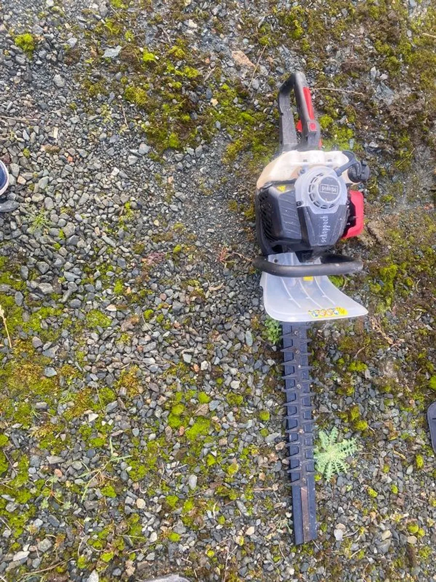 Strimmer, Chainsaw with Helmet, Hedge cutter  all petroleum. - Image 2