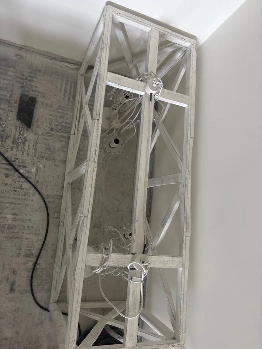 Wooden light fixture/ - Image 3