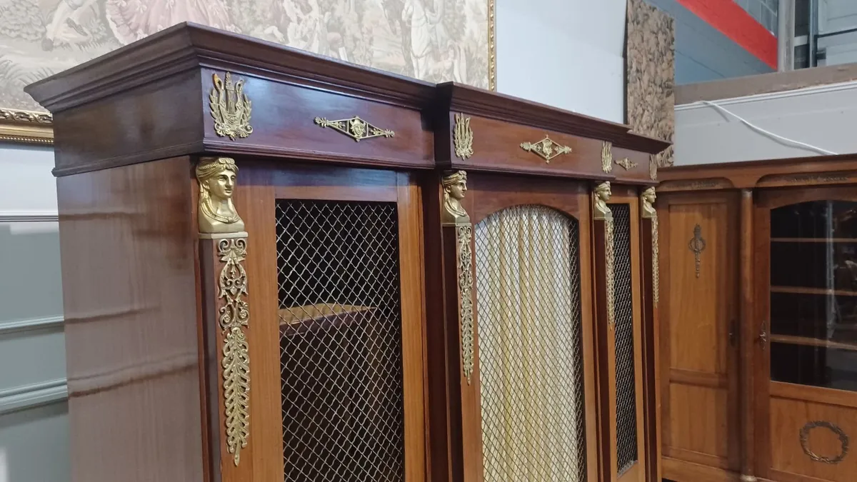 Antique wardrobe Louis Philippe - Image 3