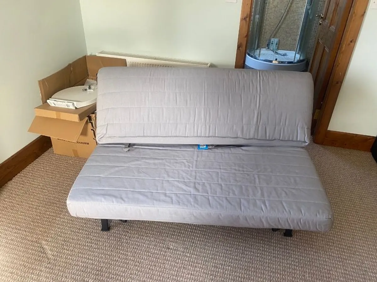 Glass table, Futon , Christmas tree , Moses basket - Image 2