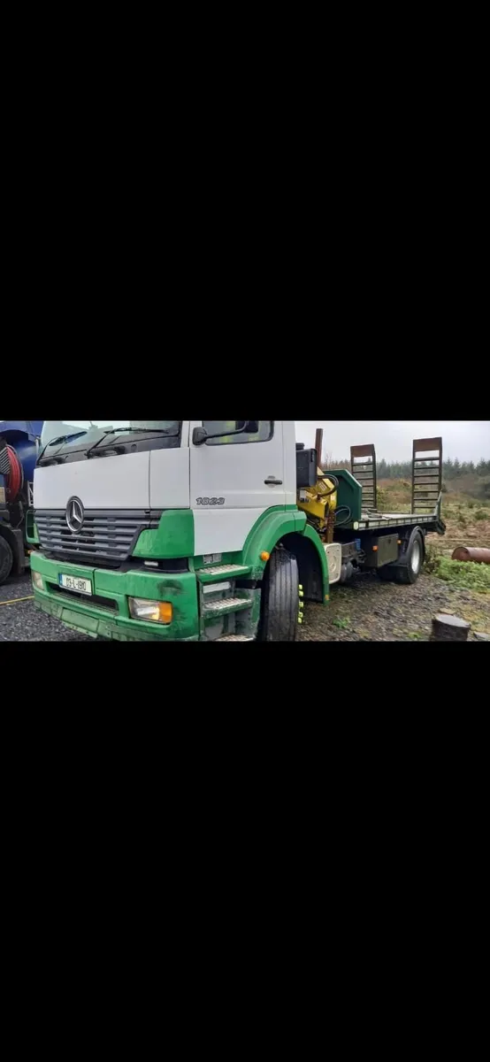 03 Mercedes Atego Demountable Tipper & Beavertail - Image 4