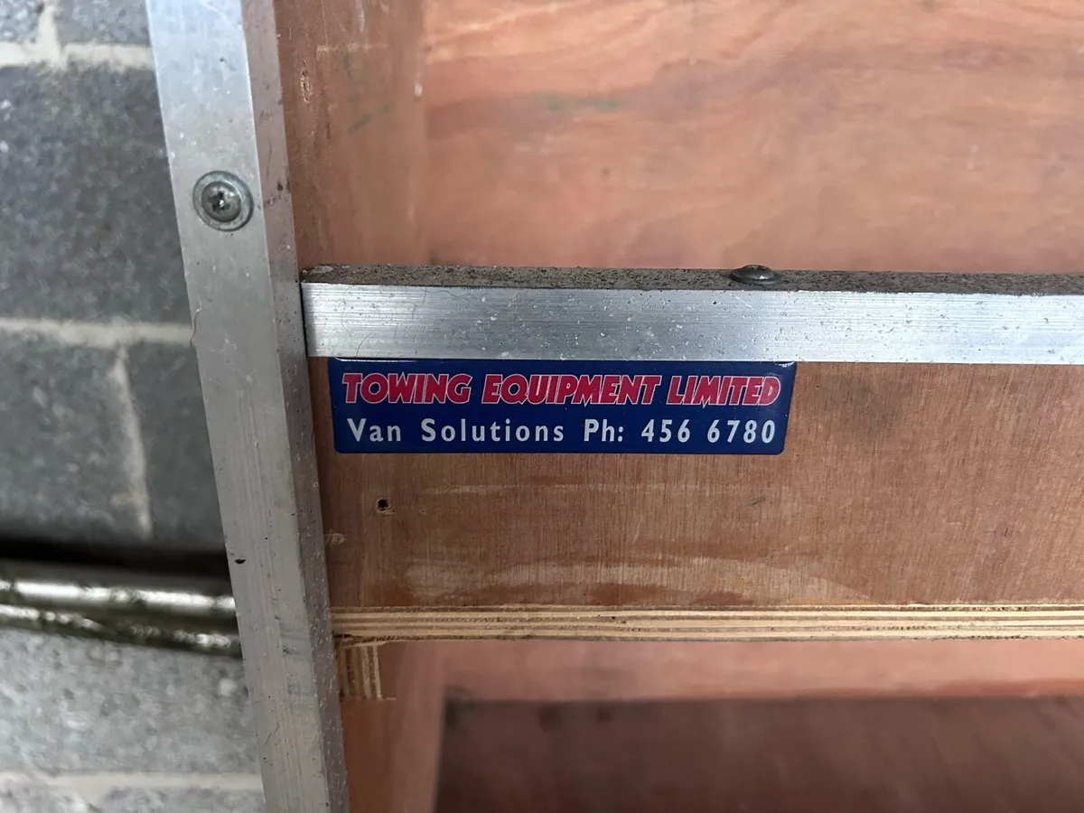 van shelving unit - Image 1