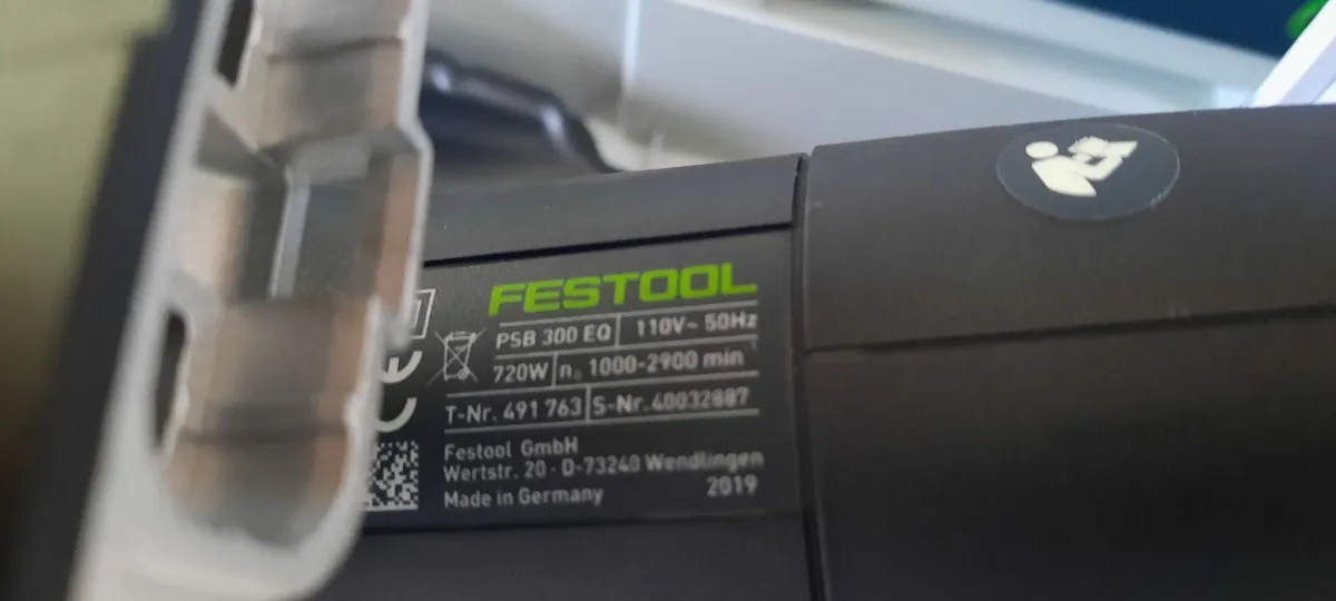 Festool PSB 300 EQ-Plus Pendulum jigsaw 110v - Image 4