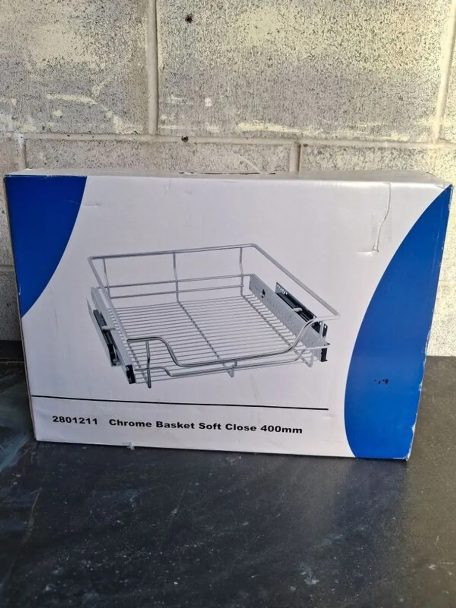 Chrome Basket Soft Close - Image 1