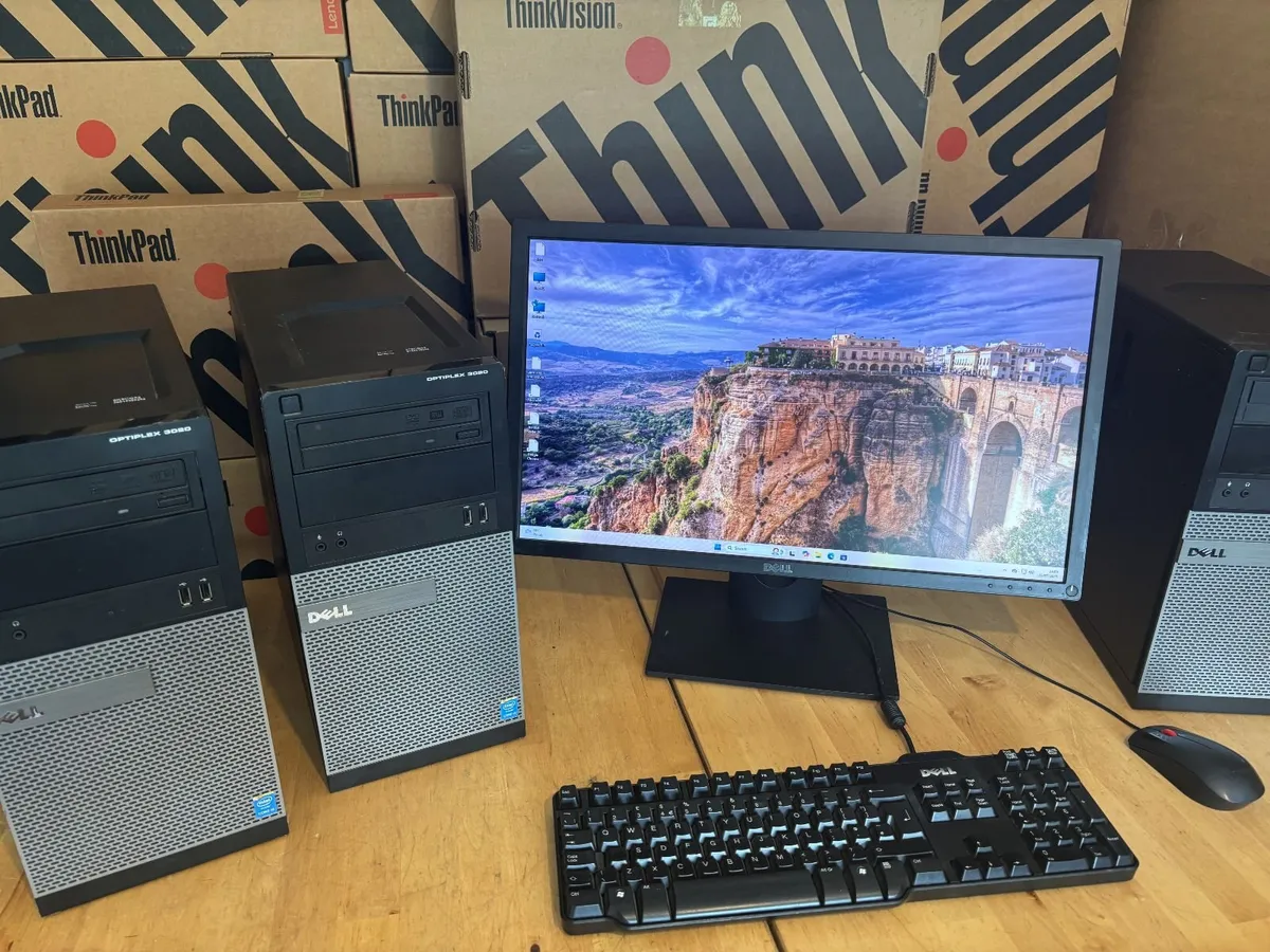 Dell Optiplex PC's-Quad i5-16Gb Ram-Delivery&Vat - Image 4