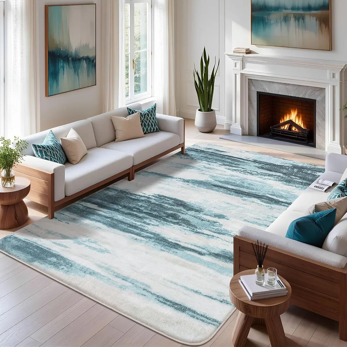 Rugs Living Room - Modern Soft Rug for Bedroom - Image 1