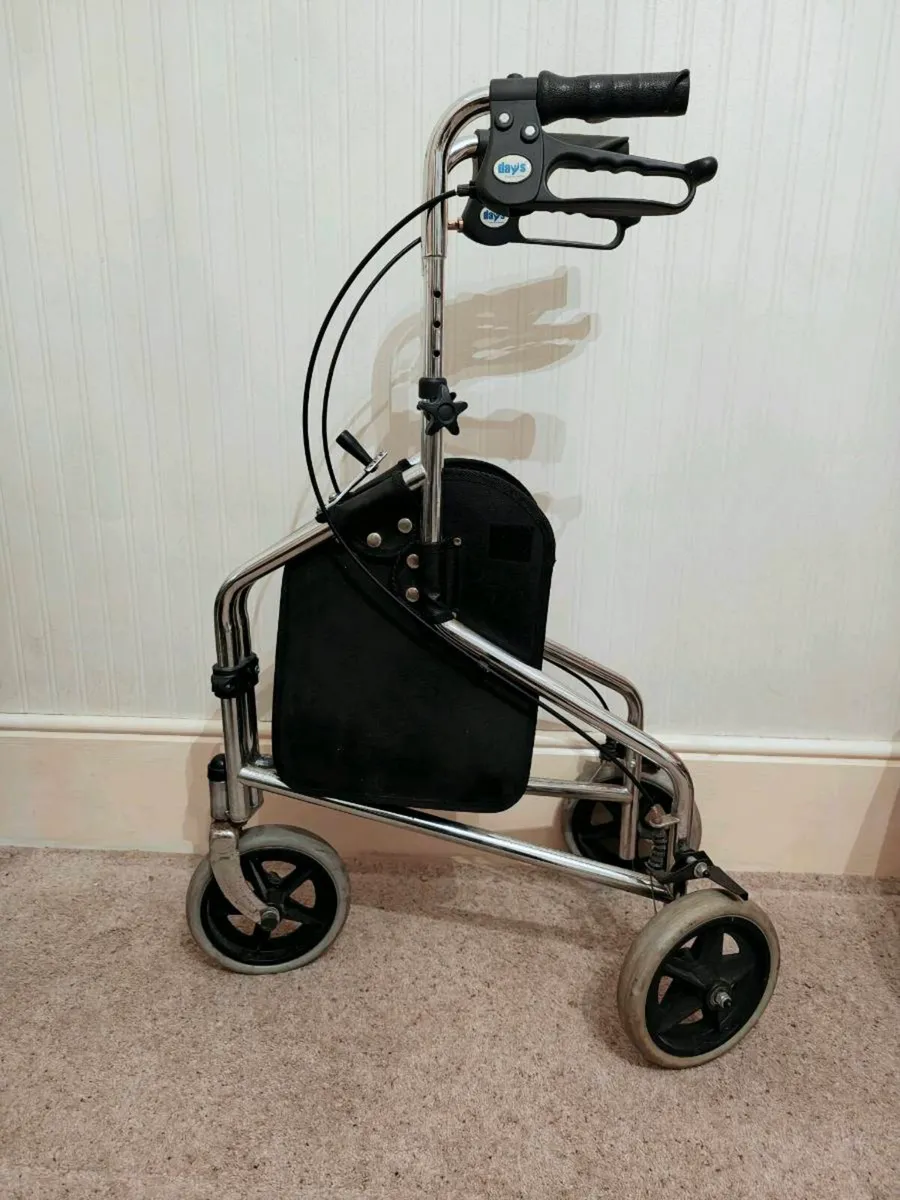 Tri-Wheeled Rollator Walker ENDING SOON - Image 1
