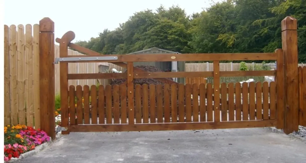 Spring Garden Timber Gate- Made to order - Image 1