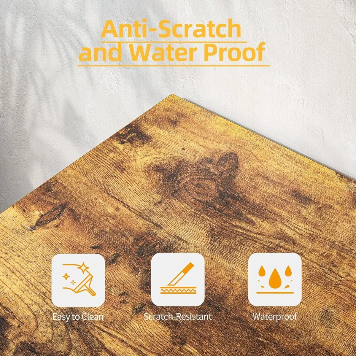 Desk 120 x 48 cm Small Computer Office Table for - Image 4