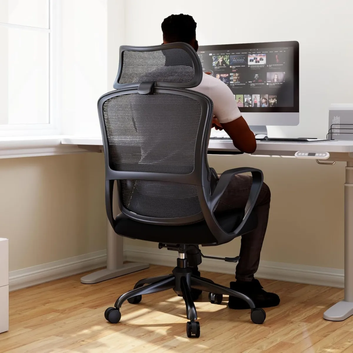 Ergonomic Gaming Office Chair with Comfy Lumbar - Image 2