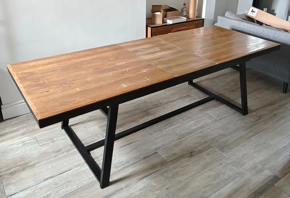 Next Jefferson Solid Wood Extendable Dining Table - Image 2