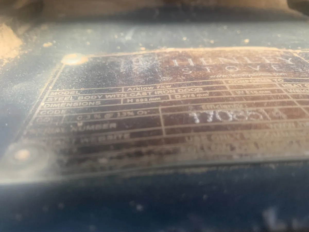 Wood burning stove - Image 1