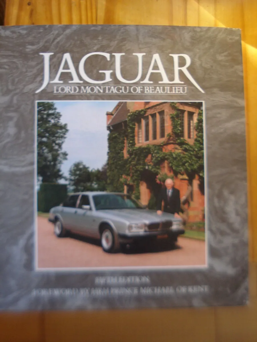 JAGUAR BOOK BY LORD MONTAGU BEAULIEU. - Image 1