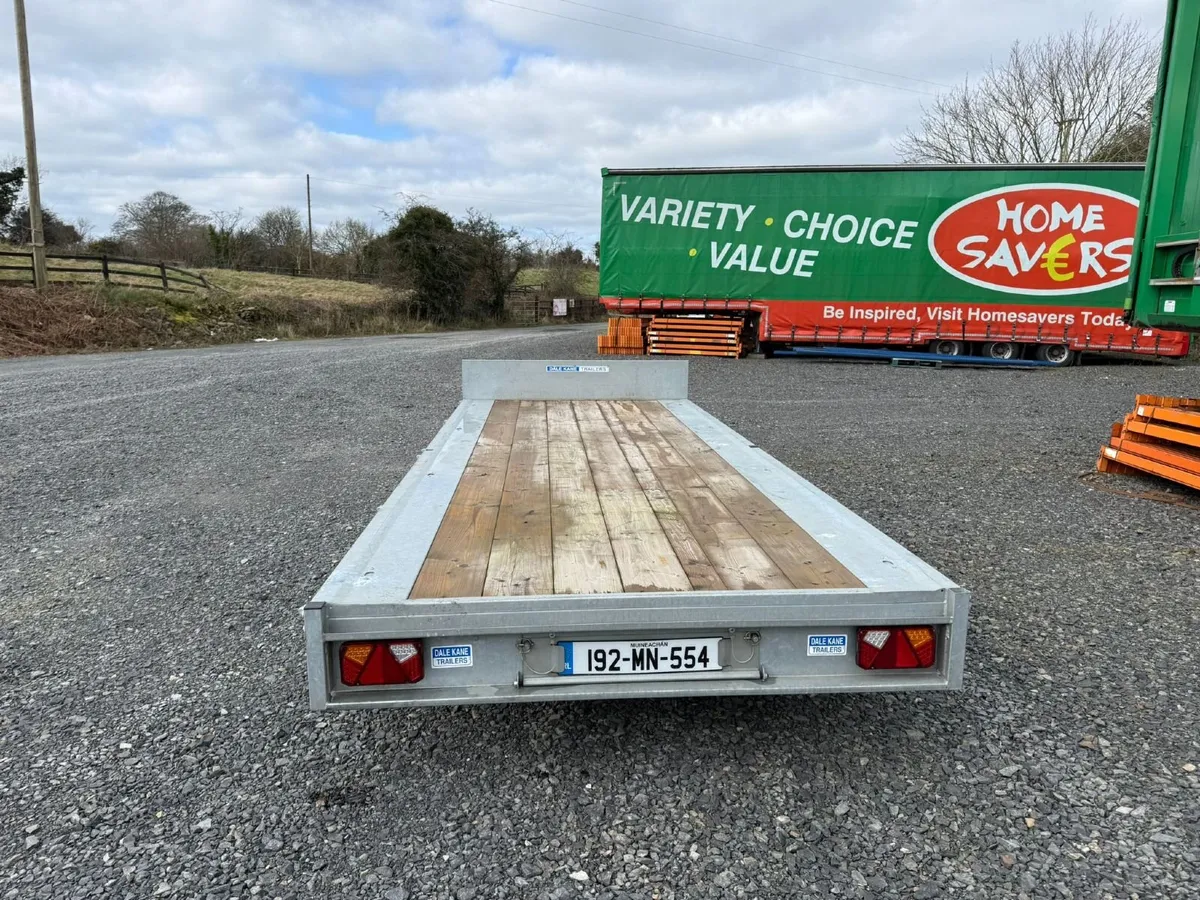 16ft Tri Axle Flatbed Trailer Dale Kane - Image 4