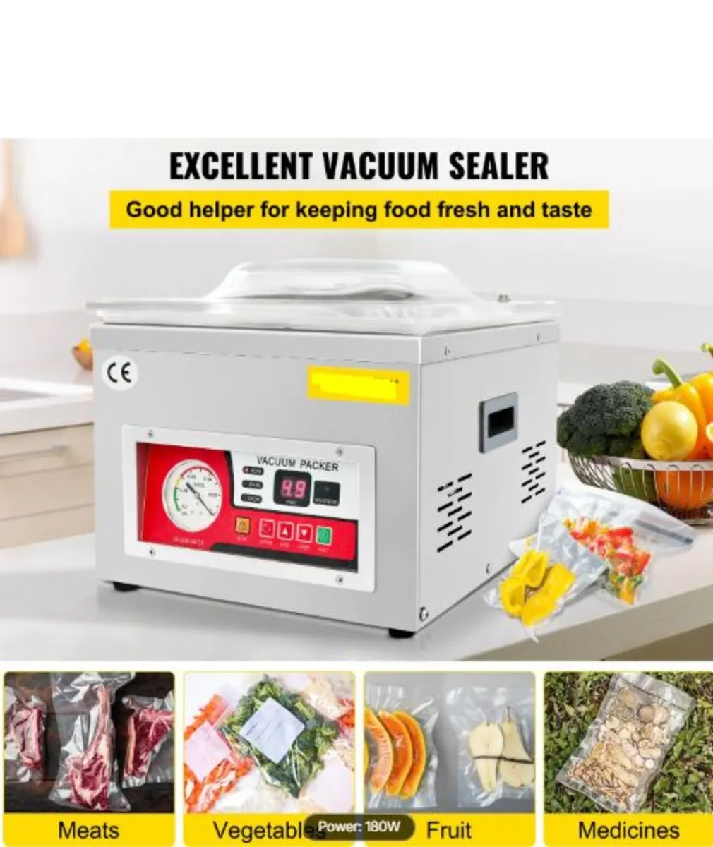 Chamber Vacuum Sealer, 260W Sealing Power, Vacuum - Image 2