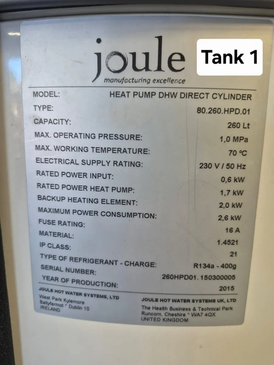 Tanks-Solar tanks (cylinders) - Image 1