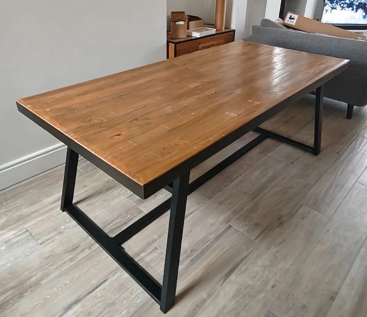 Next Jefferson Solid Wood Extendable Dining Table - Image 1