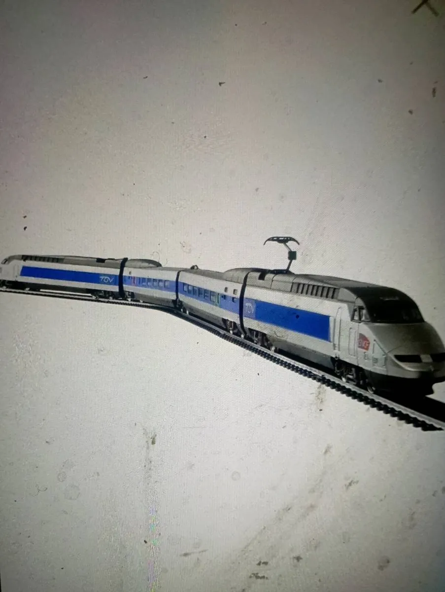 HO SCALE MODLE MEHANO TGV ATLANTIQUE TRAN SET - Image 3