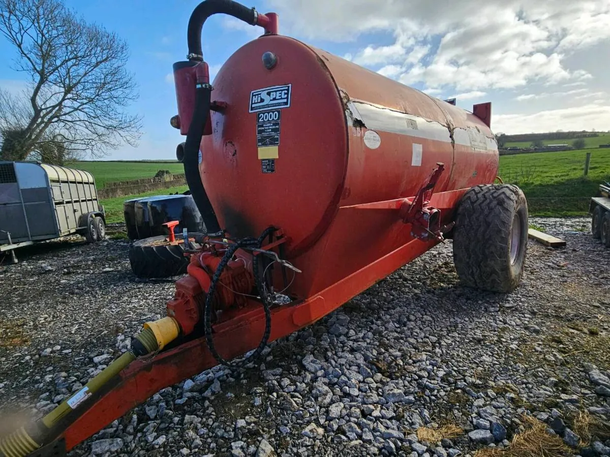 Hi-spec Slurry tanker - Image 1