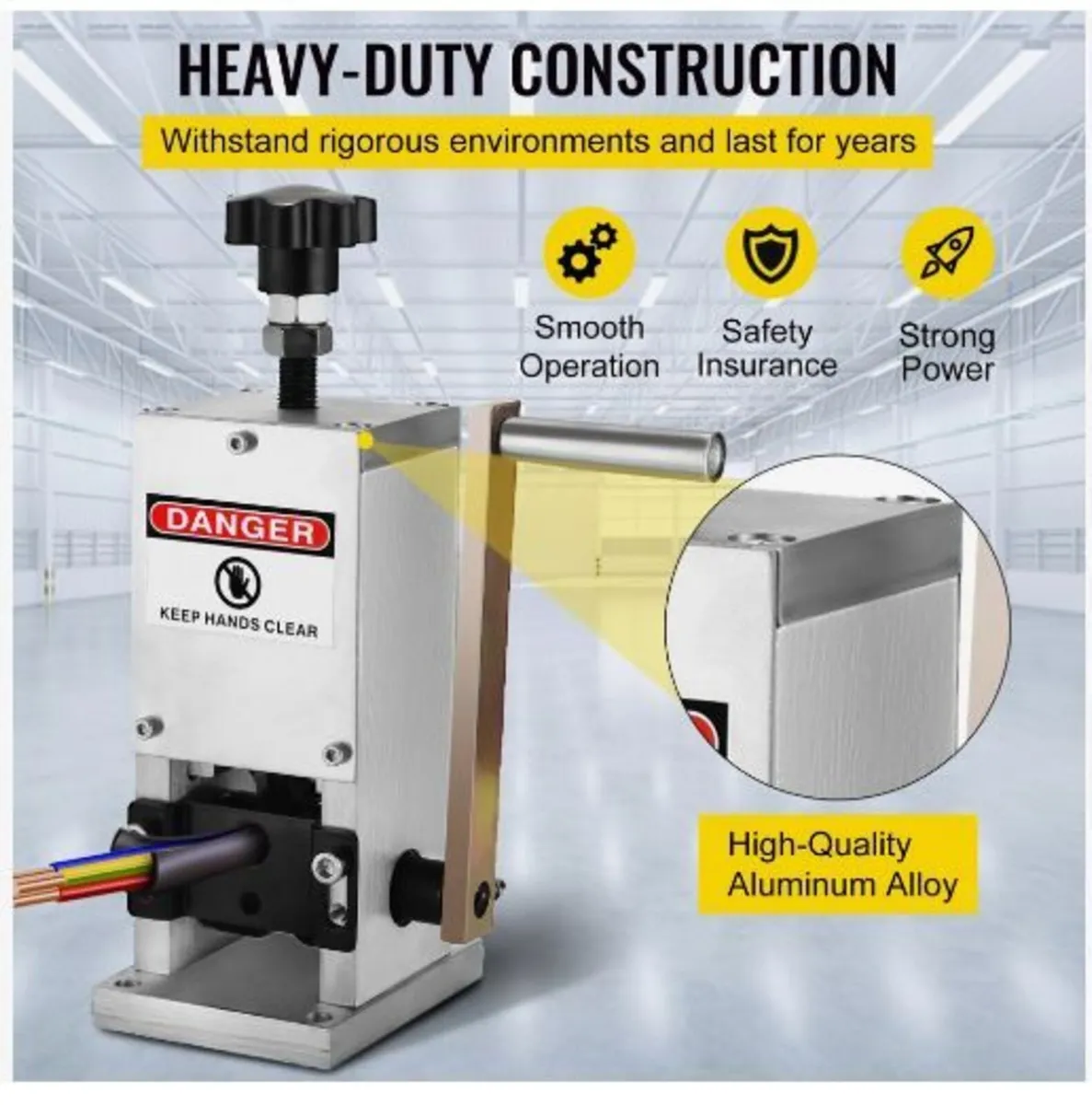 Wire Stripping Tool 1.5-25mm Cable Wire - Image 3