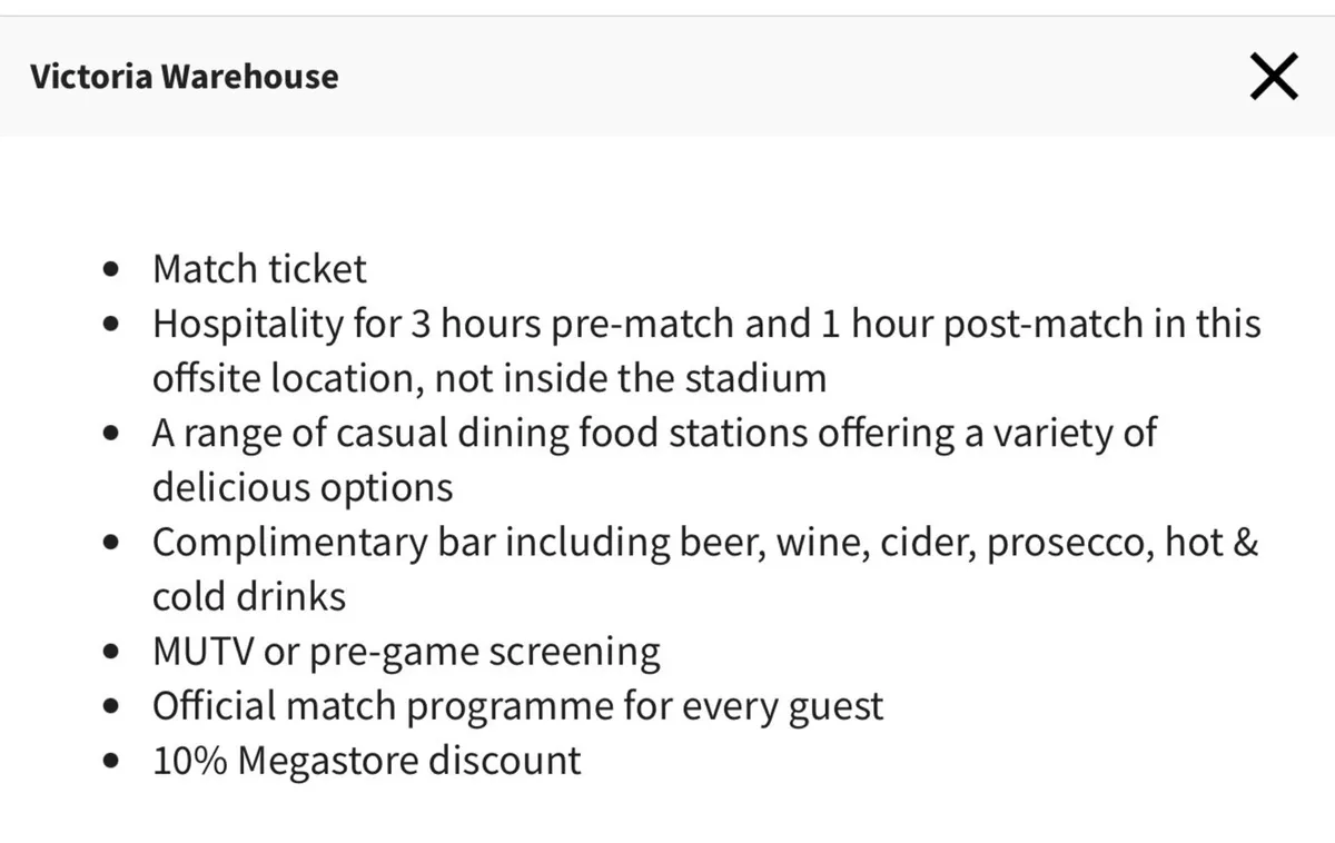 Man Utd tickets Brentford game - Image 1