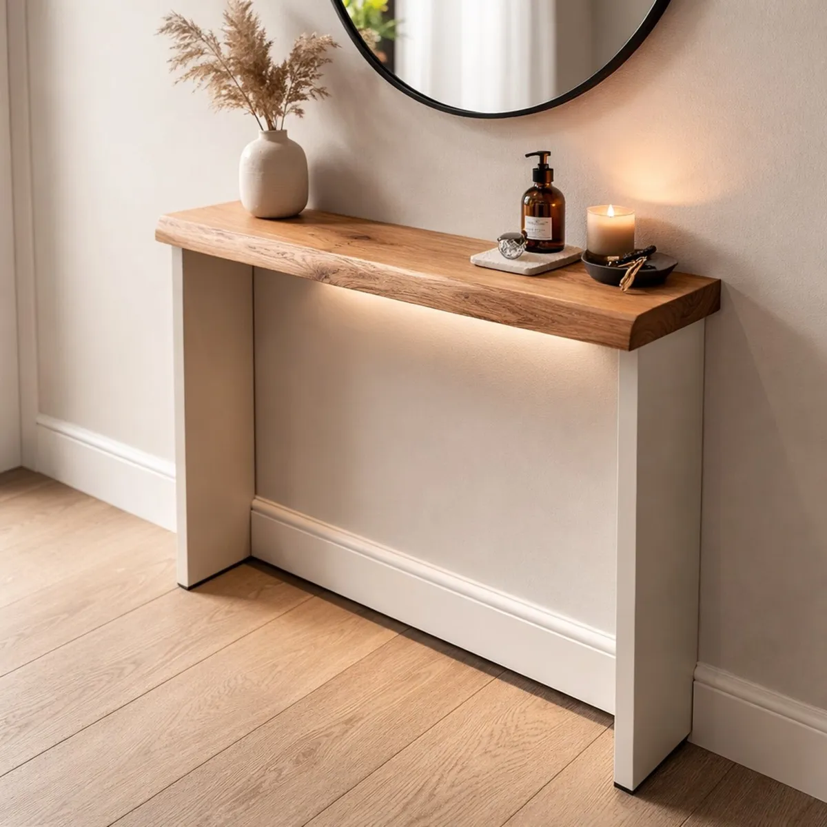 Handmade Live Edge Furniture, French Oak, Walnut - Image 3