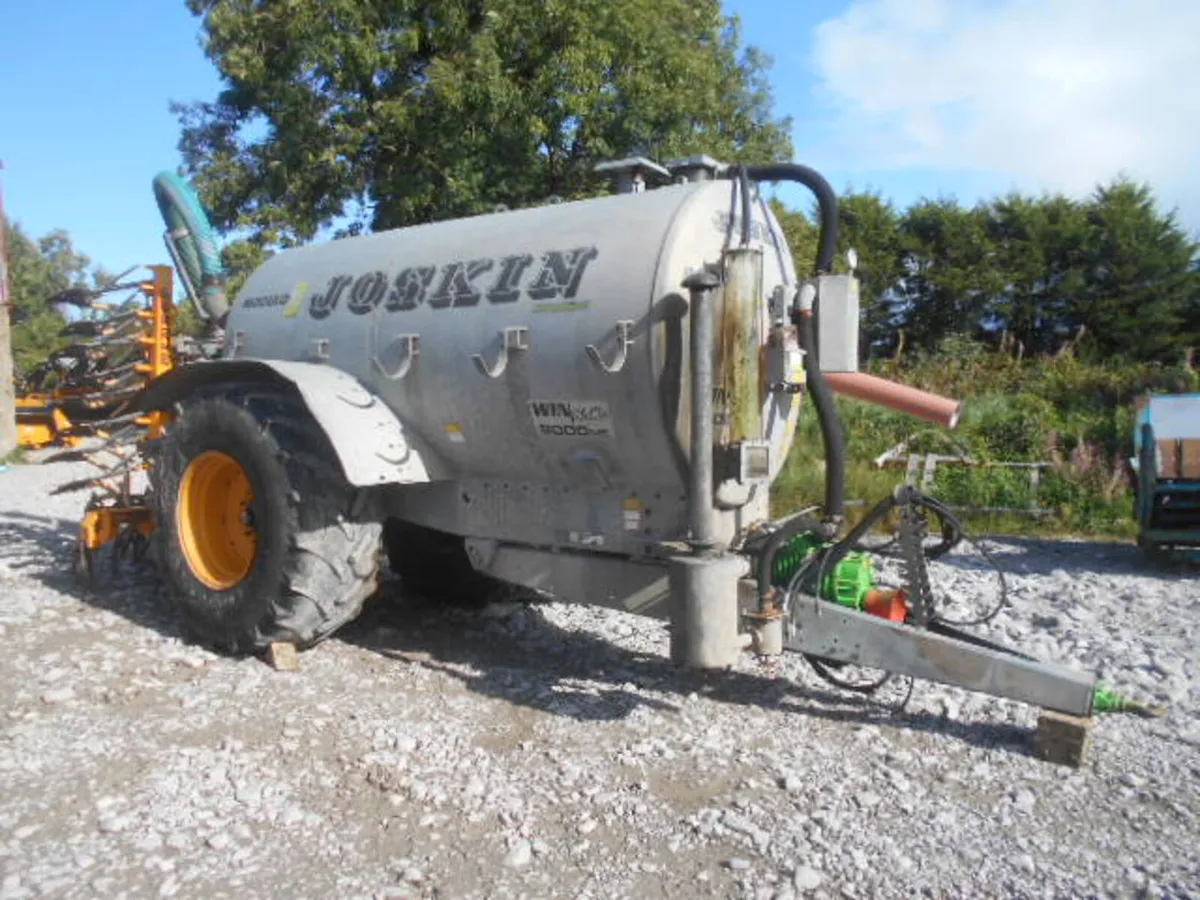 JOSKIN 9000L (2000G) TANKER C/W 6M TRAILING SHOE - Image 2